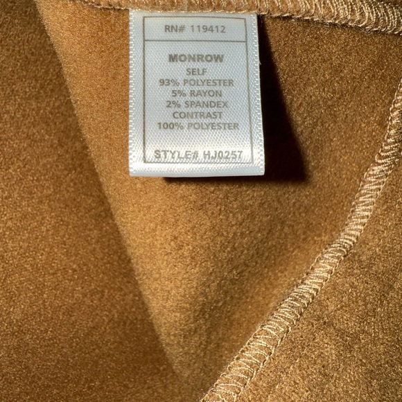 EUC Monrow Weekend Jacket In Golden Brown - Picture 4 of 5